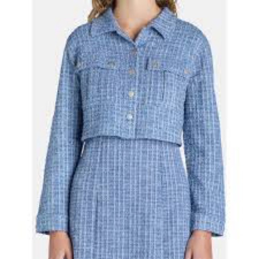 Women's Blue Jacket - Picture 3 of 10